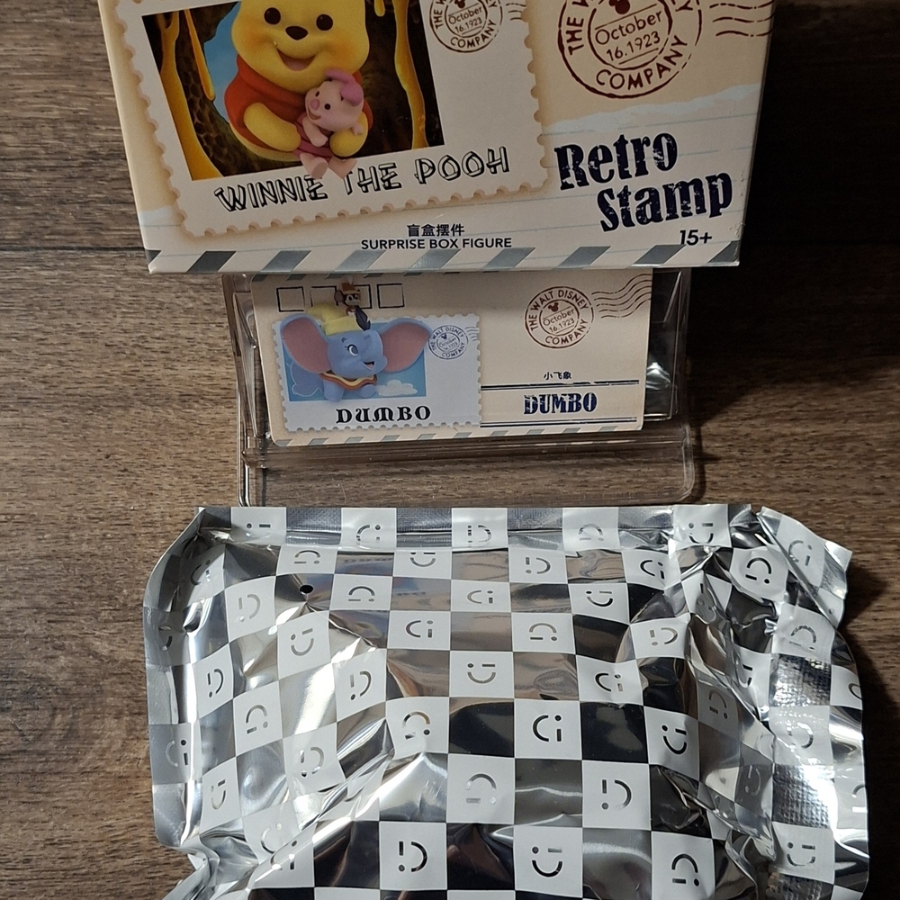 Winnie the Pooh Retro Stamp Action Figure
